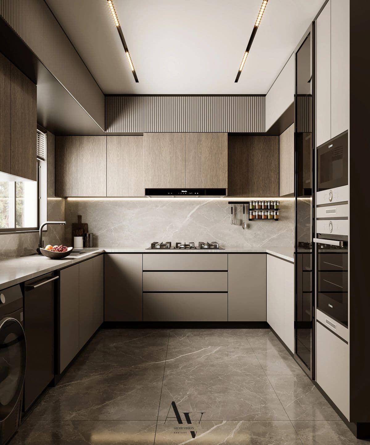 U-Shaped Kitchen - Additional view
